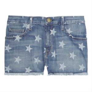 NWT Current Elliott Boyfriend Star Jean Shorts